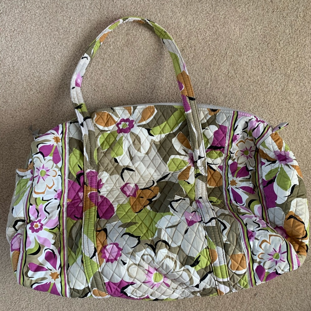 Large Vera Bradley duffel bag